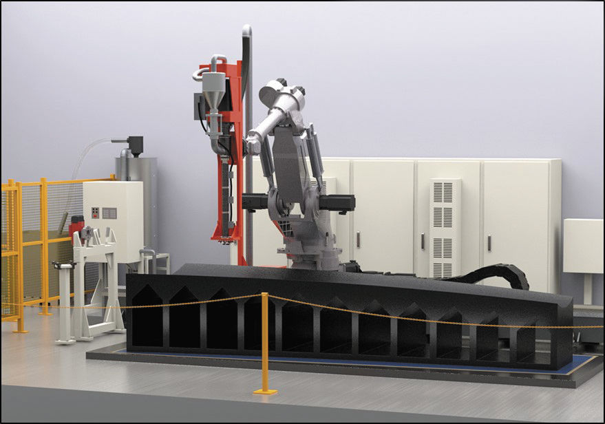 关节型机器人 MASTERPRINT® 切割 铣削 用于汽车工业