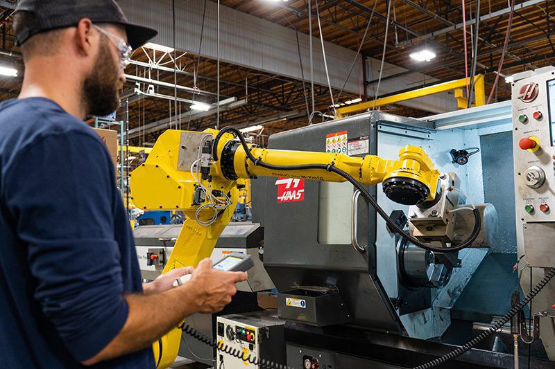 关节型机器人 HAAS ROBOT PACKAGE 3 6轴 装载 用于卸货