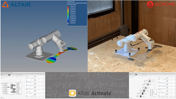 关节型机器人 ACROBOT 协同操作 平行 6轴