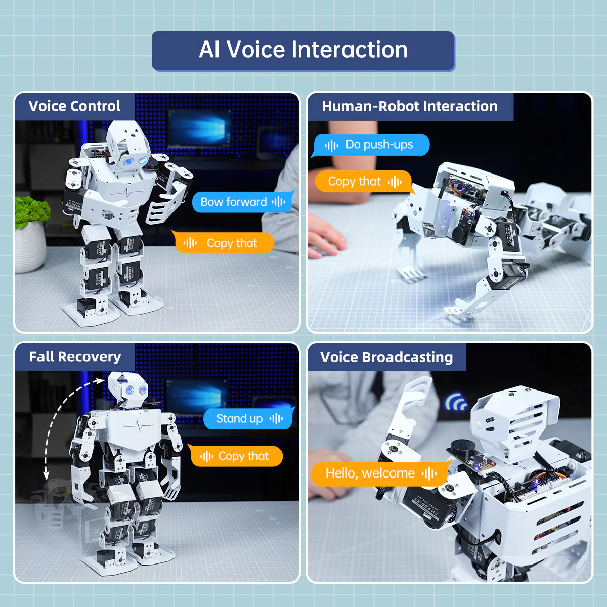 Hiwonder HiWonder TonyBot Humanoid Robot Kit | Humanoid Robot