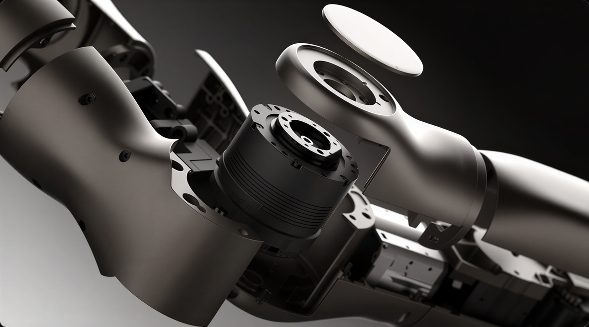 Booster T2 arm joint and actuator product detail