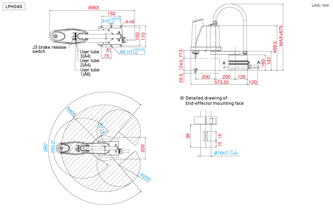 LPH040 4-Axis SCARA Robot