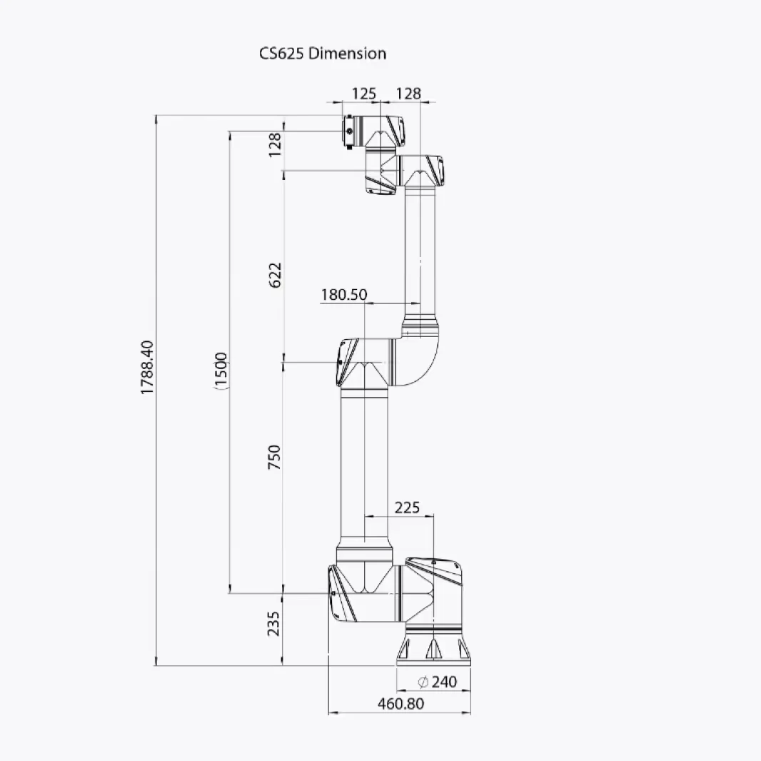 ELITE Robots CS625 6-Axis Collaborative Robot product view 5