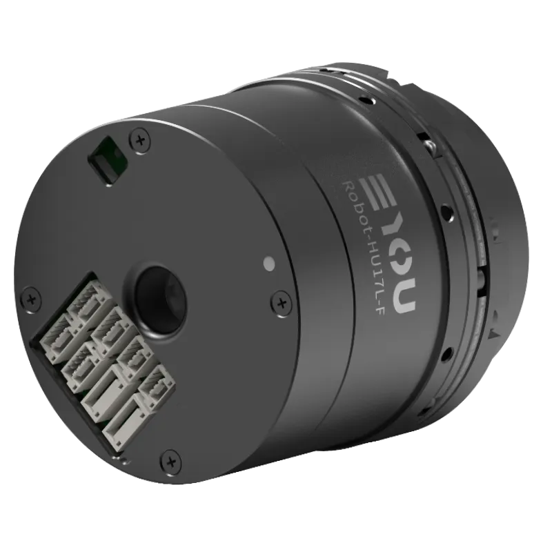 RHU17L-60-N-F connector side view