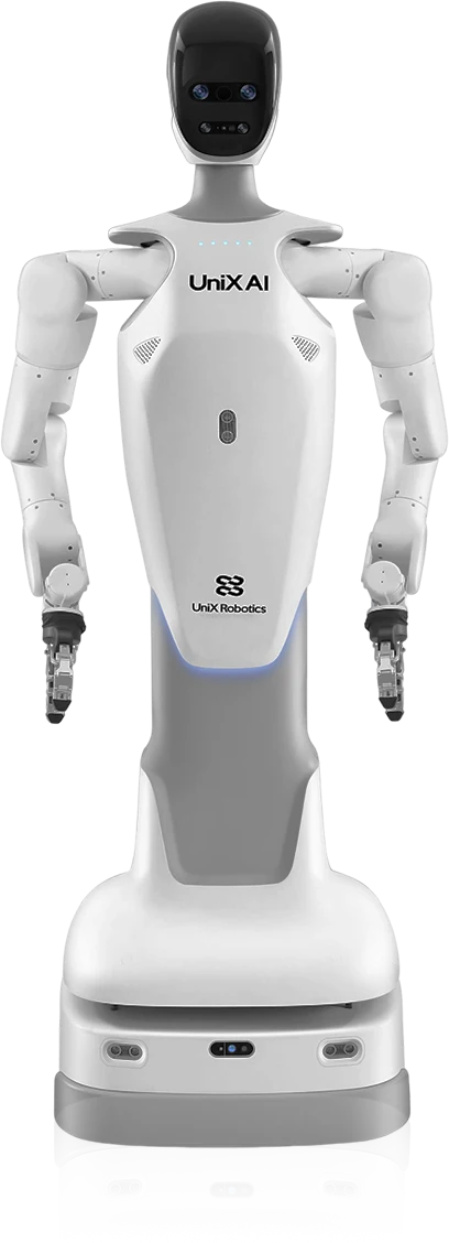 UniX AI Wanda 2.0轮式双臂人形机器人 | Humanoid Robot