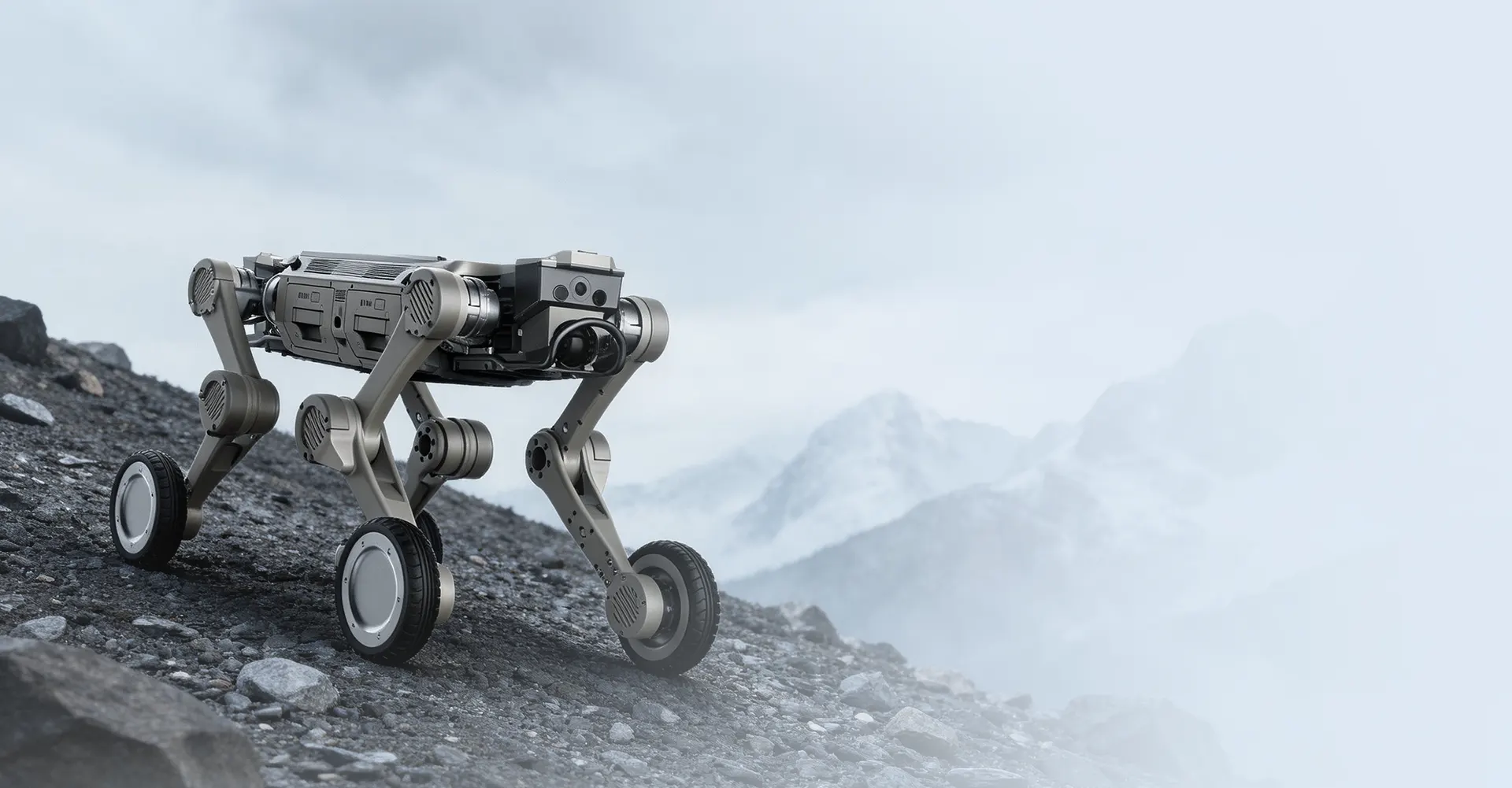 AGIBOT D1 Max Wheel-Legged Quadruped Robot product view 5