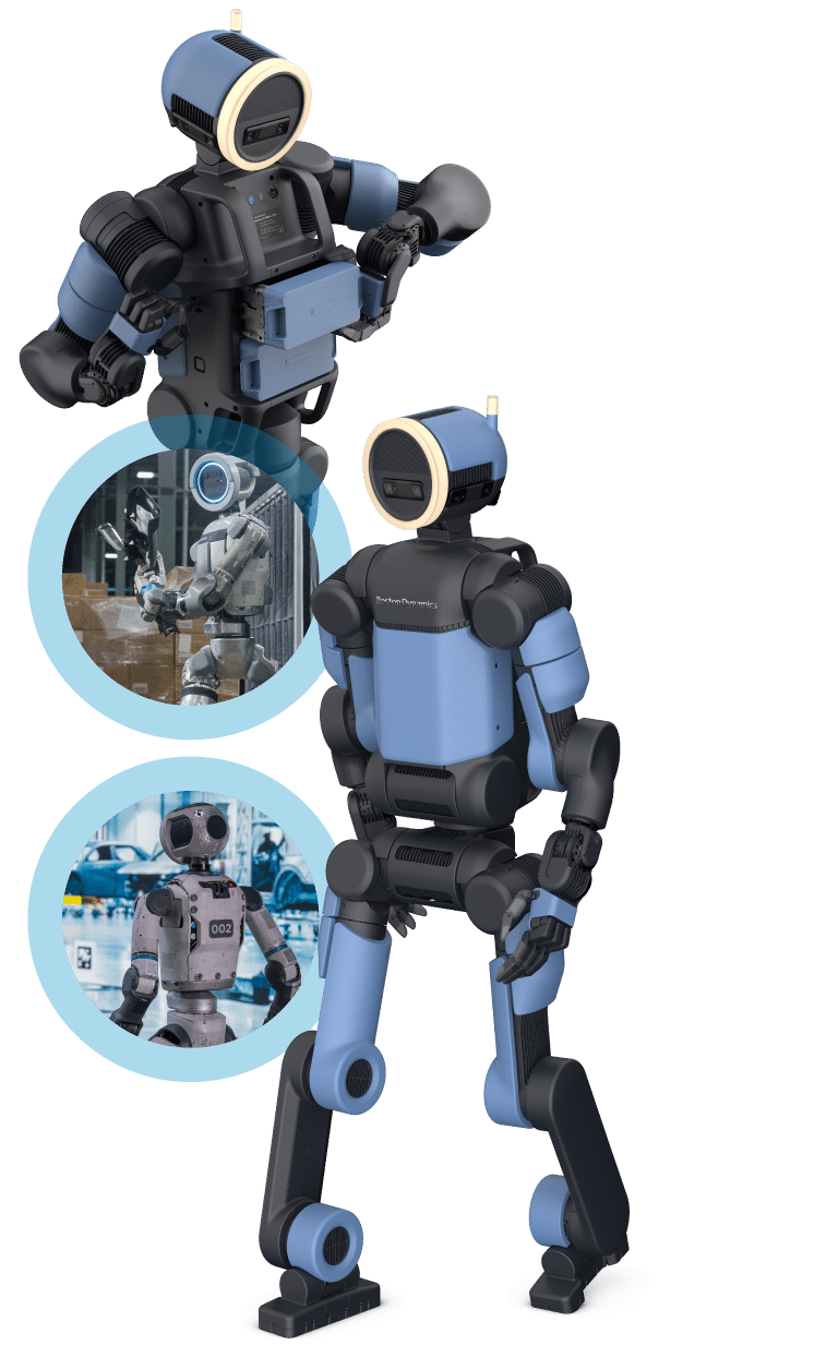 Boston Dynamics Atlas Industrial Humanoid Robot view 2