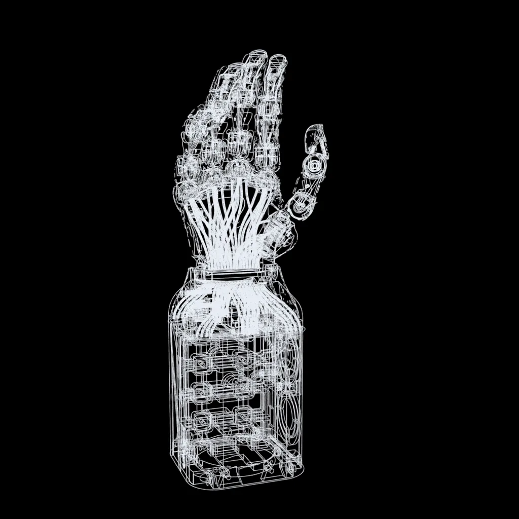 orcahand v2.1 base Dexterous Robotic Hand