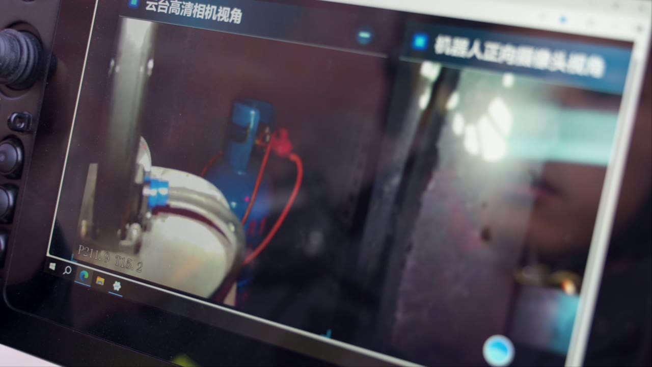 四足消防机器人可视化平台