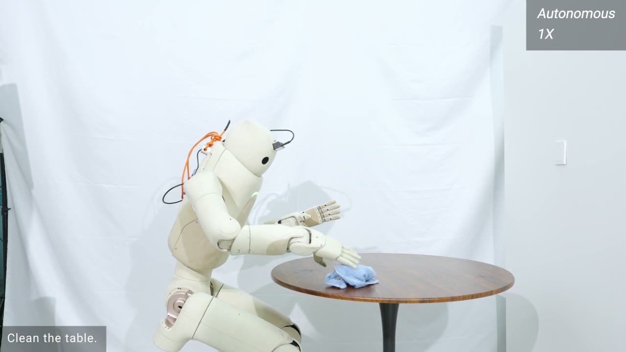 GR-3人形机器人精细操作