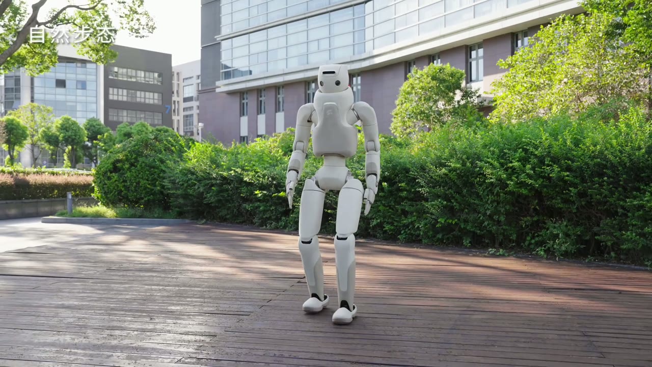 GR-3人形机器人多地形行走