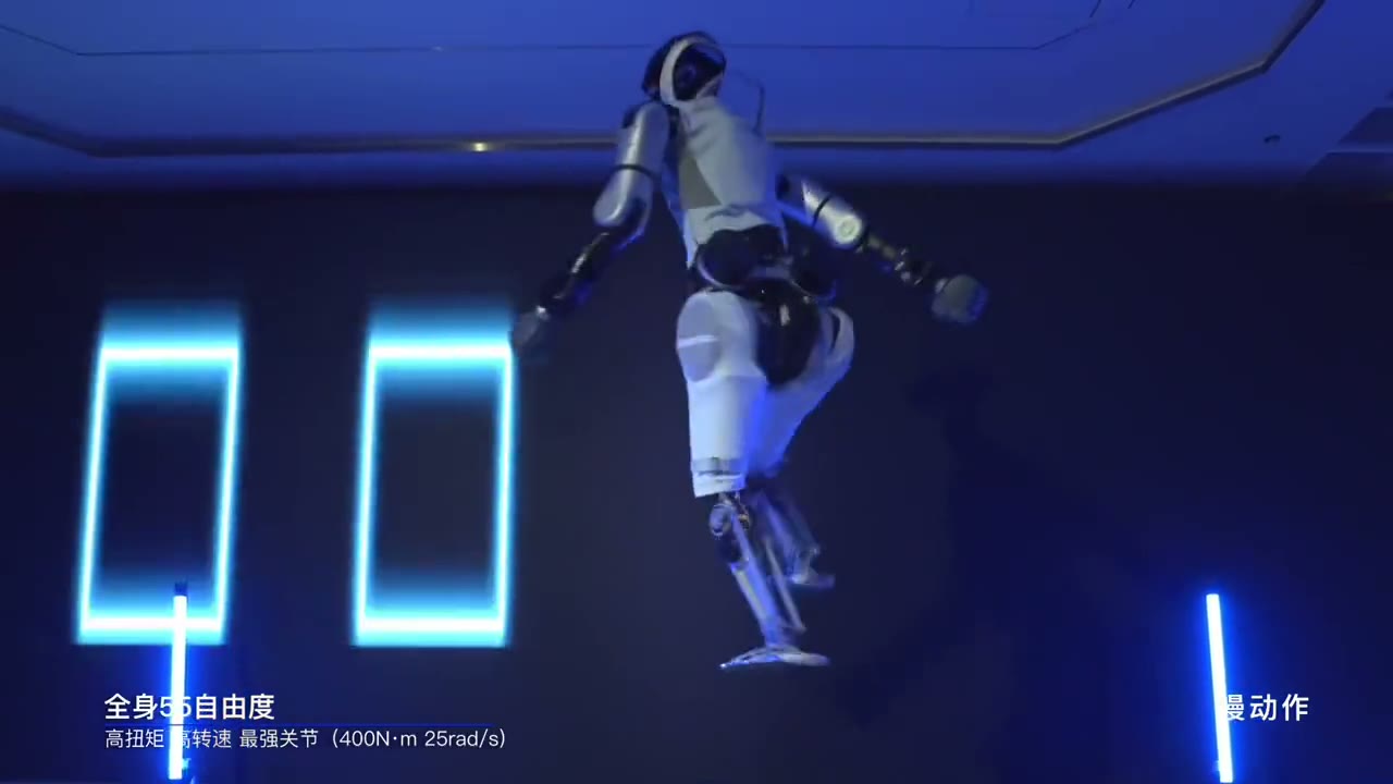 星动 L7 完成 360 度旋转跳