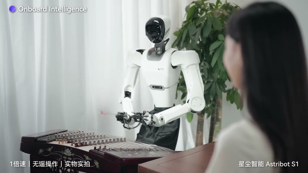 星尘智能 S1 扬琴演奏