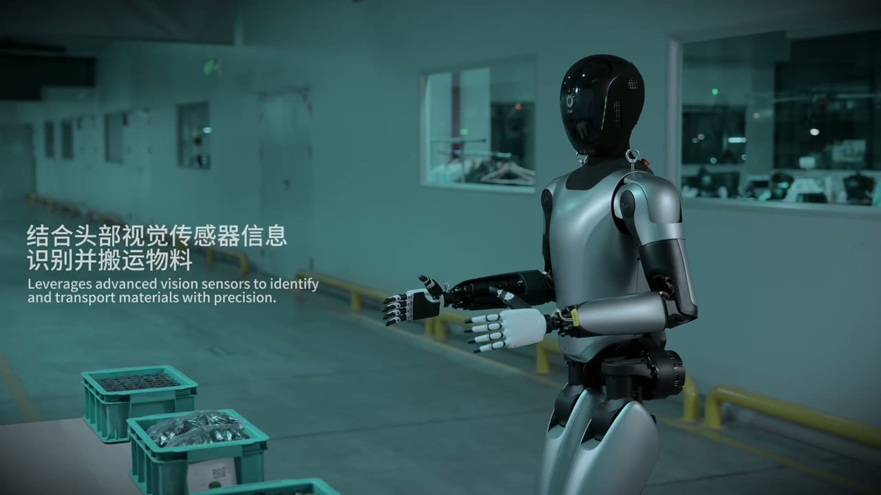 魔法原子人形机器人工业制造多机协作
