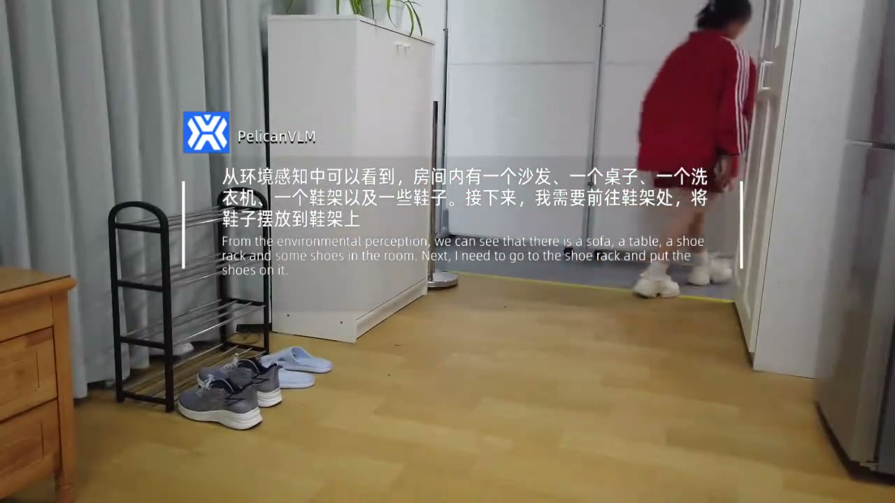 北京人形 PelicanVLM 机器人视觉语言大模型