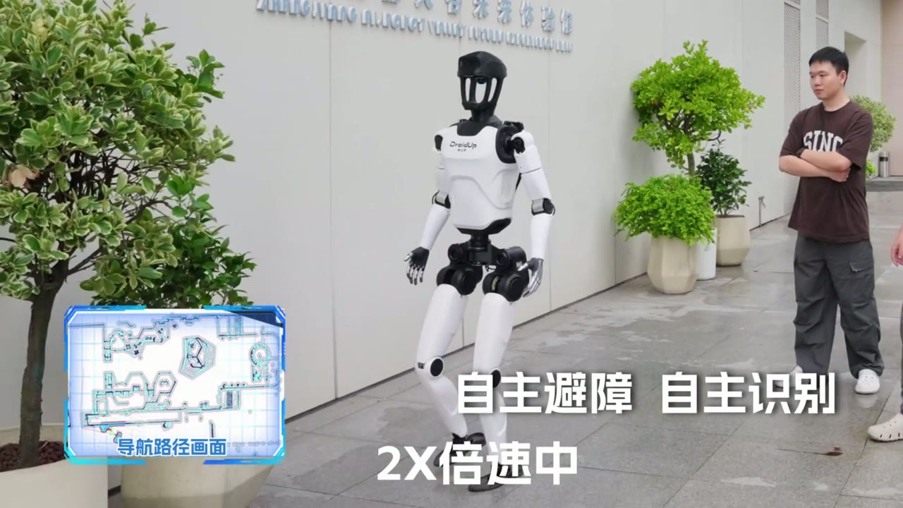 卓益得仿生机器人展厅展示
