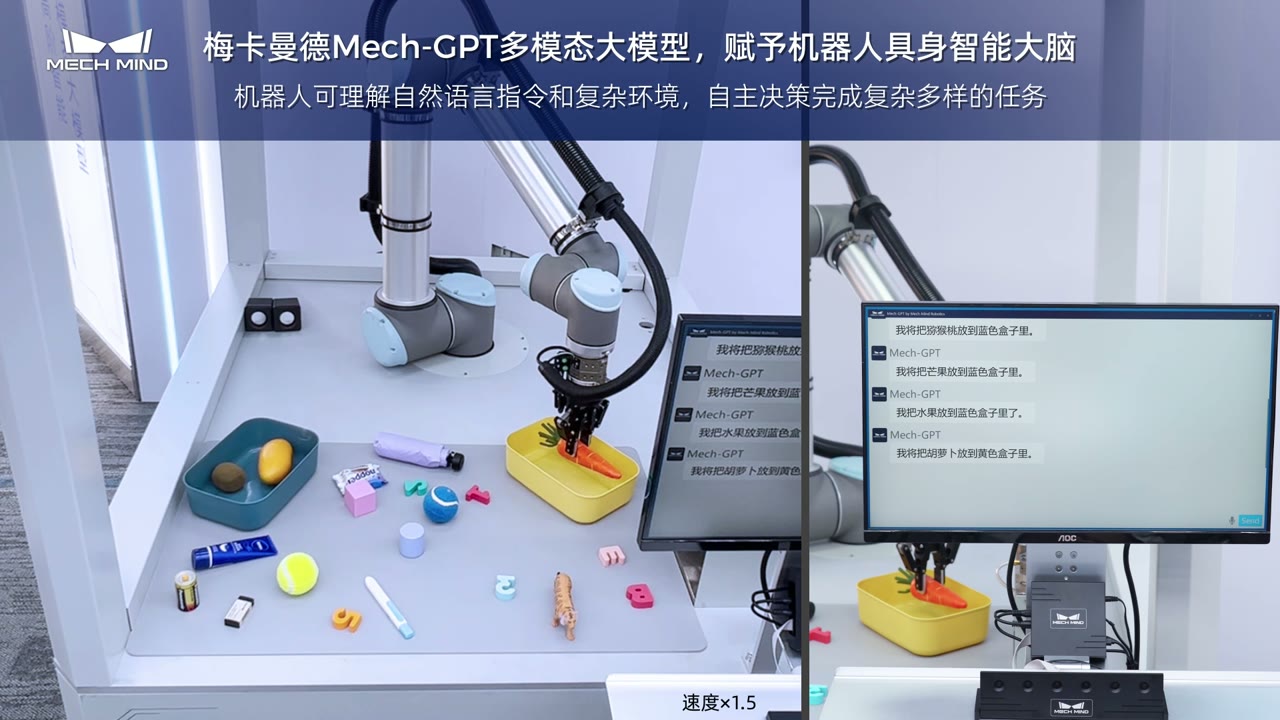 梅卡曼德Mech-GPT多模态大模型，赋予机器人具身智能大脑
