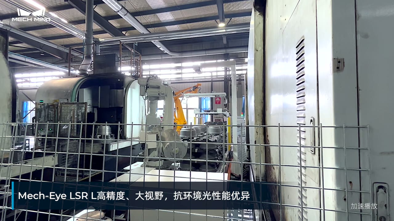 汽车制动鼓自主上料加工