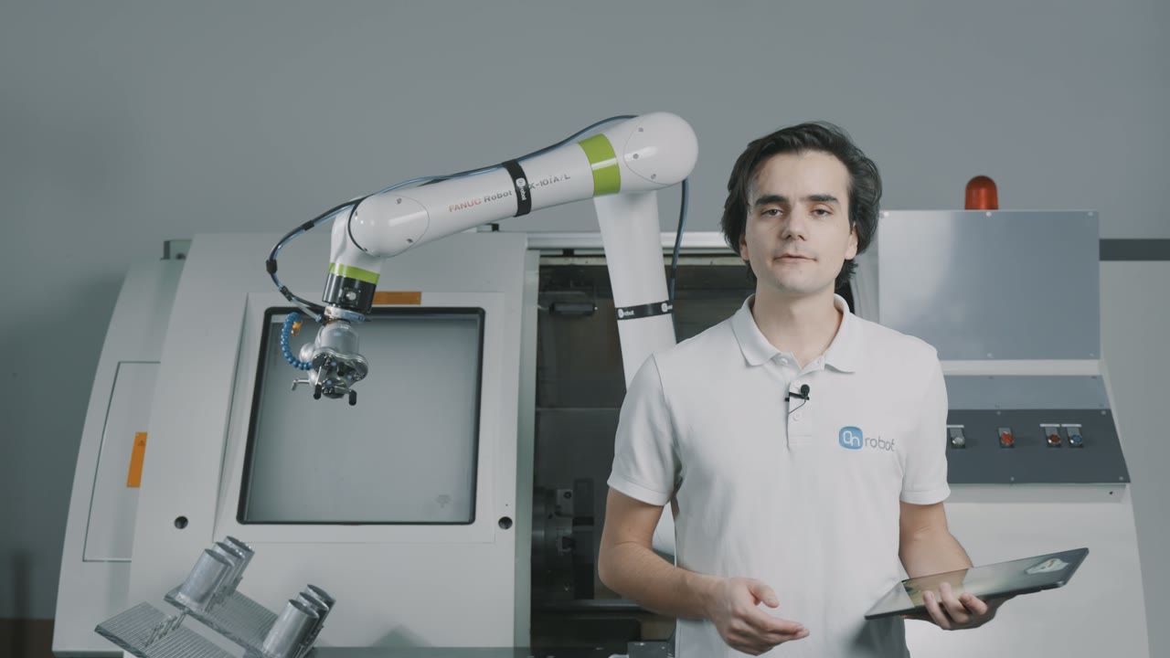 OnRobot D:PLOY数控机床上下料方案