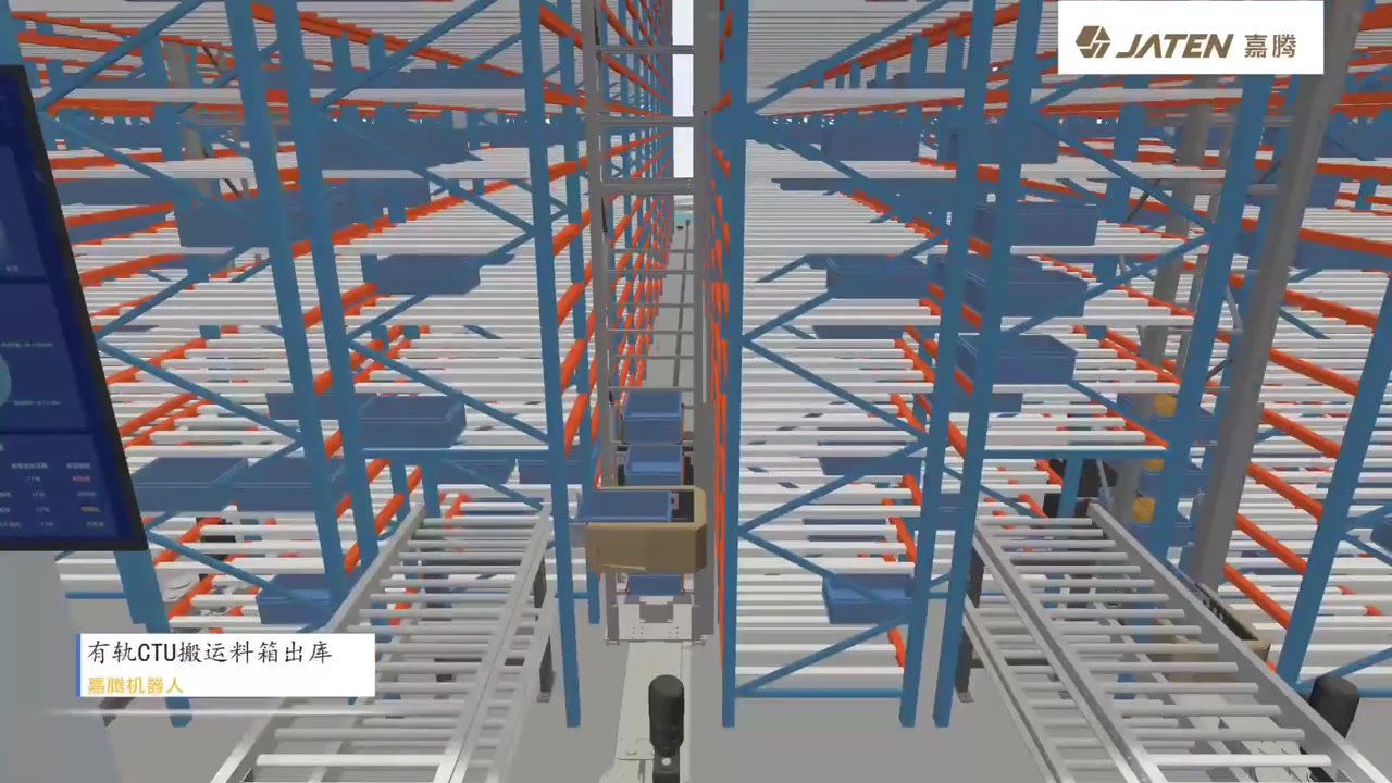 嘉腾AGV构建汽车半导体全流程智能物流系统