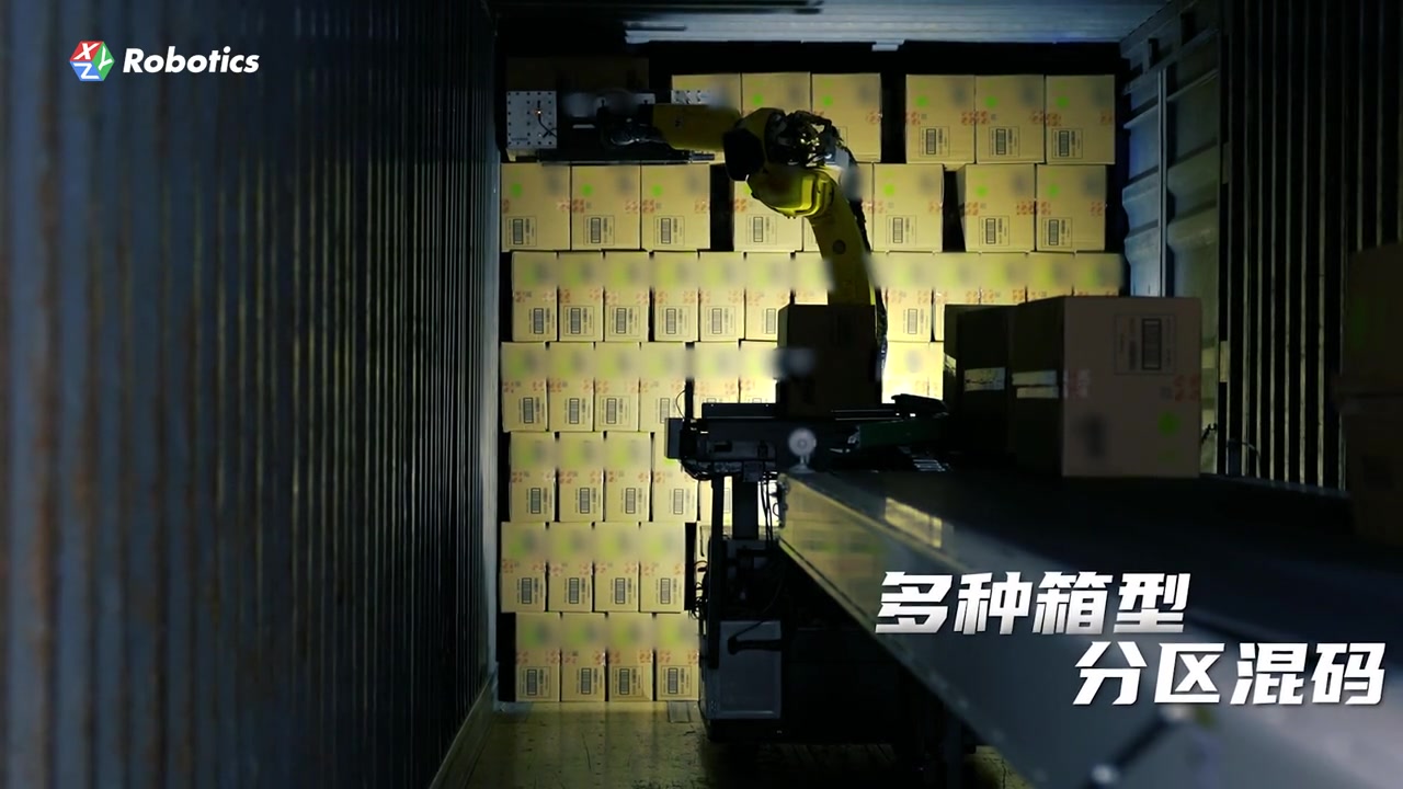 RockyOne完成食品纸箱从拆垛到装车的端到端自动化