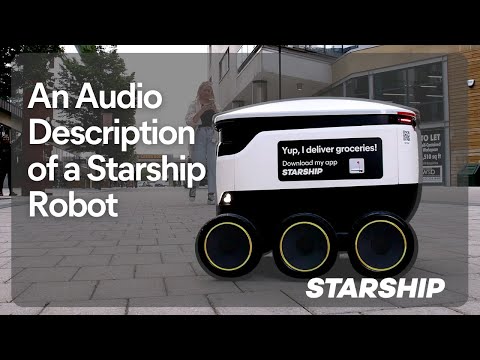 Starship配送机器人外观与结构的音频解说