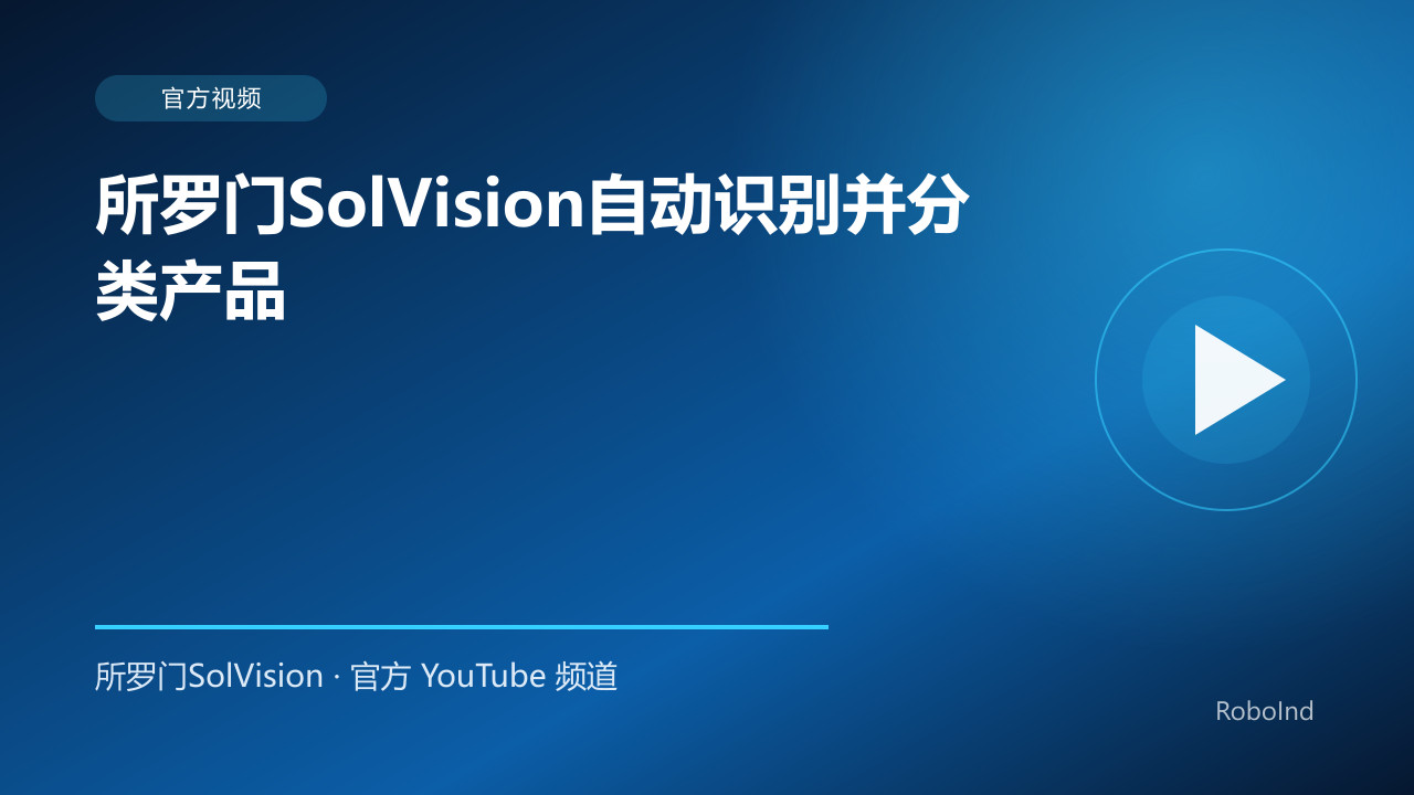 所罗门SolVision自动识别并分类产品