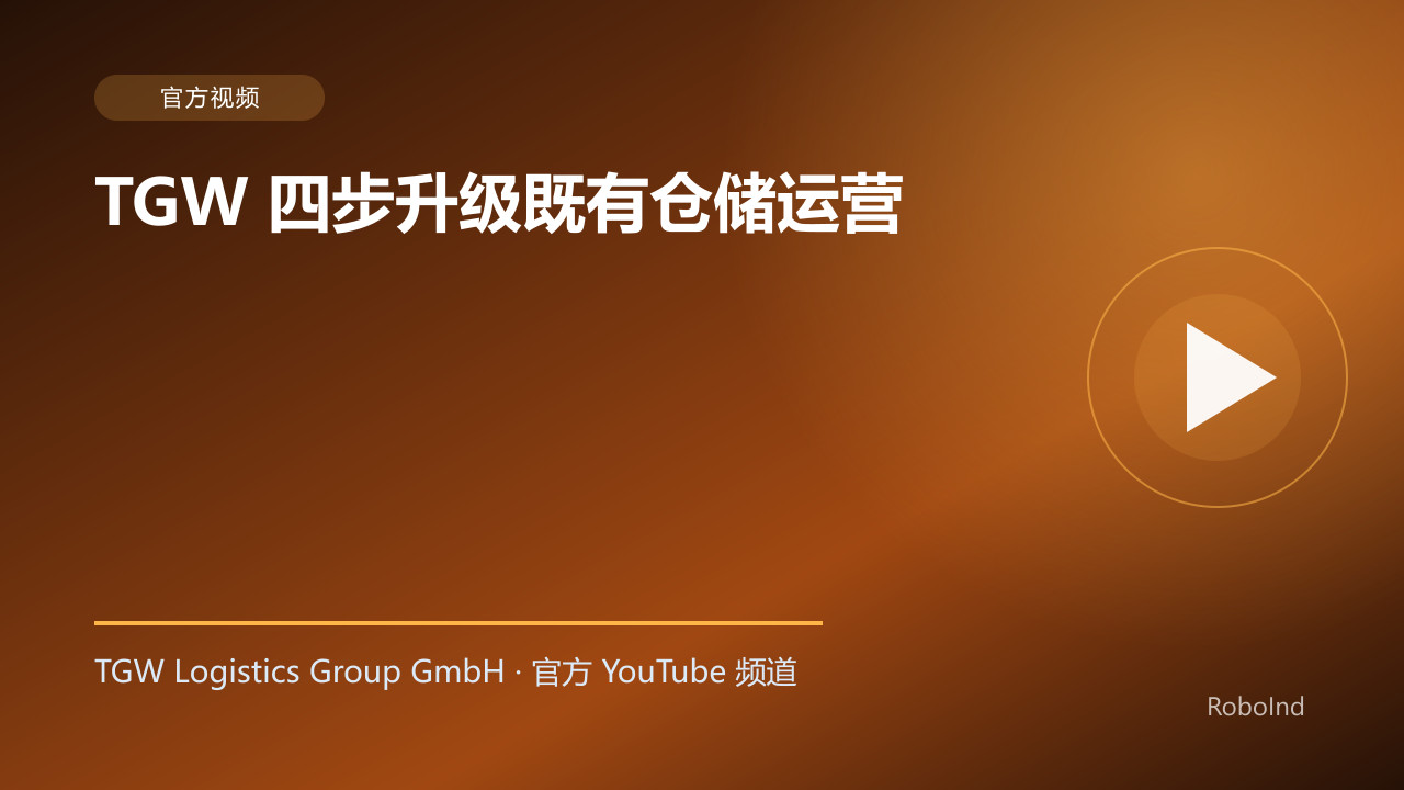 TGW 四步升级既有仓储运营