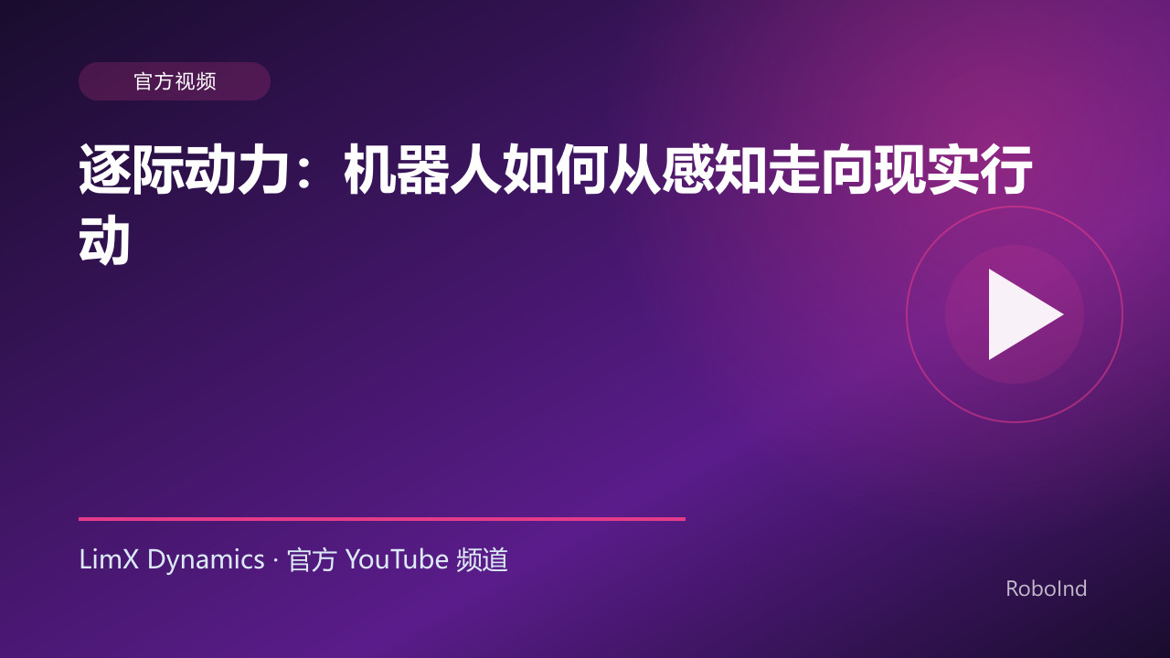 逐际动力：机器人如何从感知走向现实行动