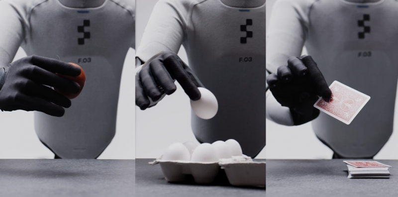 刚刚，Figure AI 宣布推出其第三代人形机器人 Figure 03(图2)