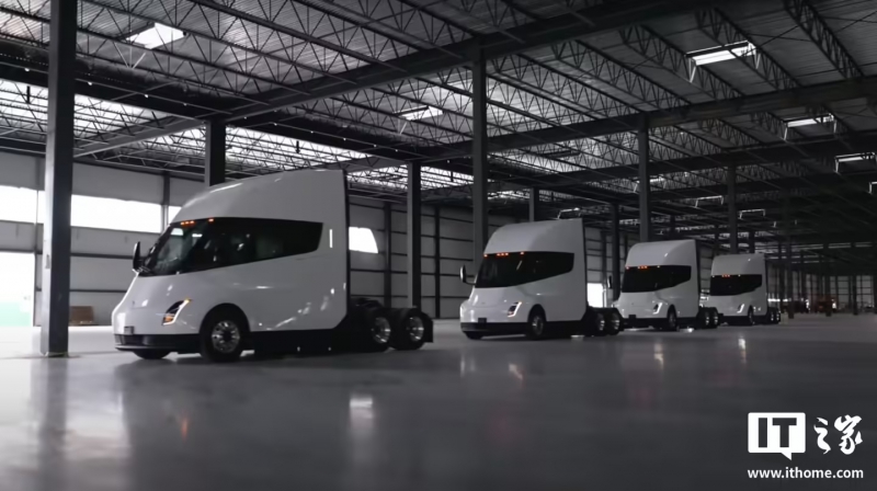 马斯克重申：特斯拉 Semi 电动半挂卡车将于明年大规模量产(图1)