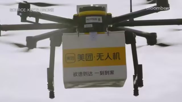 彭博社:美团无人机配送海外扩张提速,迪拜成第一站(图1) 彭博社:美团无人机配送海外扩张提速,迪拜成第一站(图1)