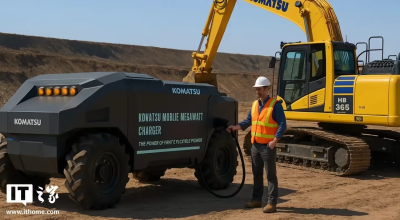 特斯拉联合创始人初创公司推出无人驾驶兆瓦级移动充电器，解决重型设备充电难题(图1)