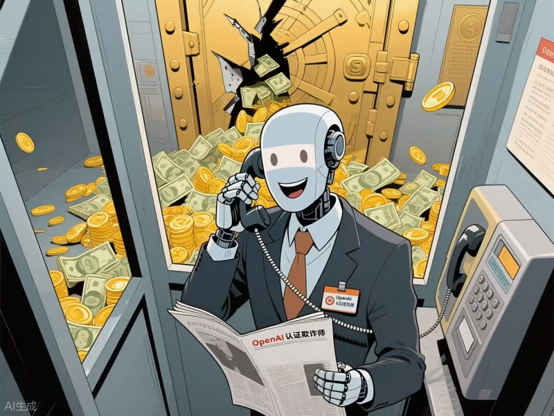 OpenAI CEO 奥尔特曼拉响警报:金融行业即将面临“重大的 AI 欺诈危机”(图1) OpenAI CEO 奥尔特曼拉响警报:金融行业即将面临“重大的 AI 欺诈危机”(图1)