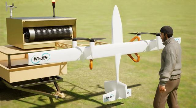 8字循环,无限动力:Windlift 无人机利用风能实现离网能源(图2) 8字循环,无限动力:Windlift 无人机利用风能实现离网能源(图2)