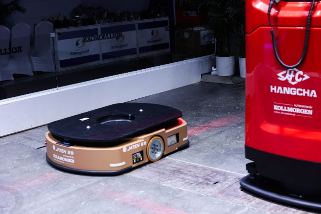 智能化成亚洲物流展主旋律，科尔摩根AMS携新品NDC Flex亮相，AGV物流效率迈上新台阶(图8)