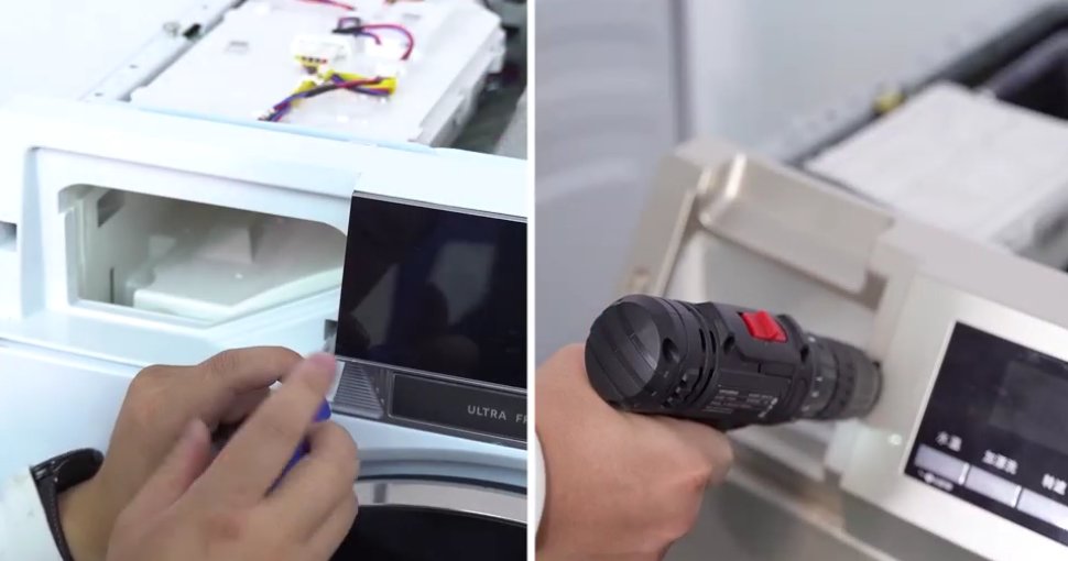 拆机对比！海尔X11洗烘一体机：高效烘干不伤衣(图7)