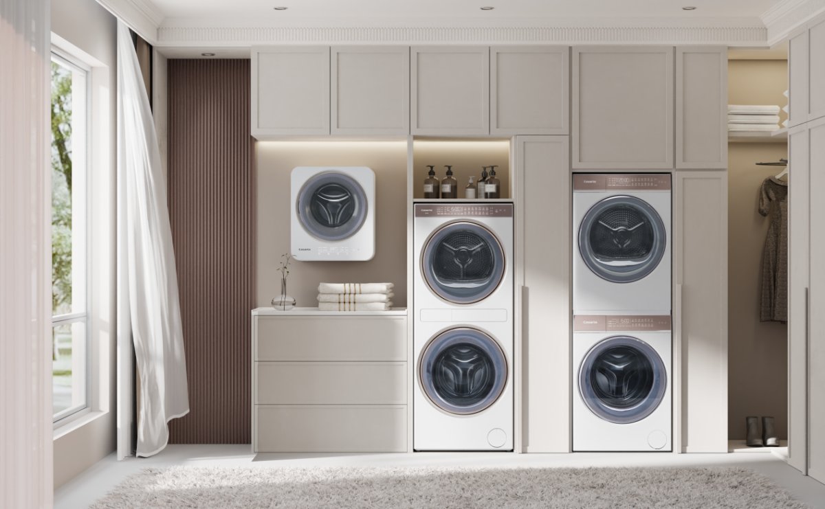 卡萨帝：原创一体嵌入，衣装分洗养护(图2)