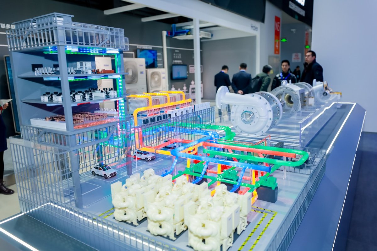 零碳建筑、多能集成！海尔智慧楼宇AWE展全场景方案(图1)