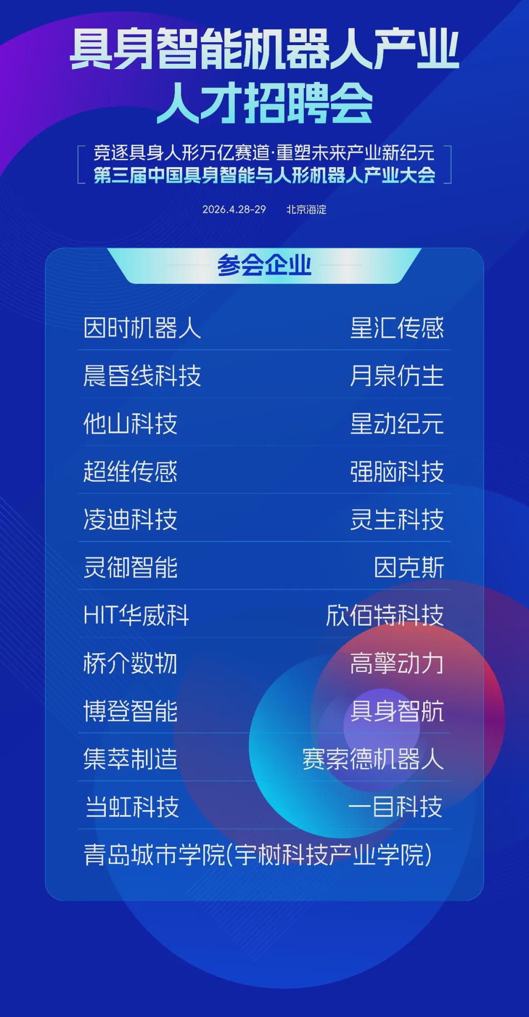 日程总览 | 第三届中国具身智能与人形机器人产业大会(图3)