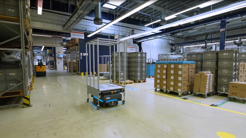 【MiR自主移动机器人】汽车零配件工厂物流搬运自动化案例