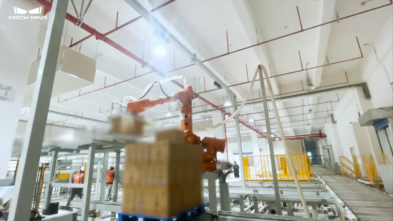 【梅卡曼德】3D视觉引导纸箱拆垛