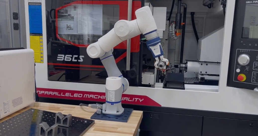 Automated Machine Tending with Dobot CR3