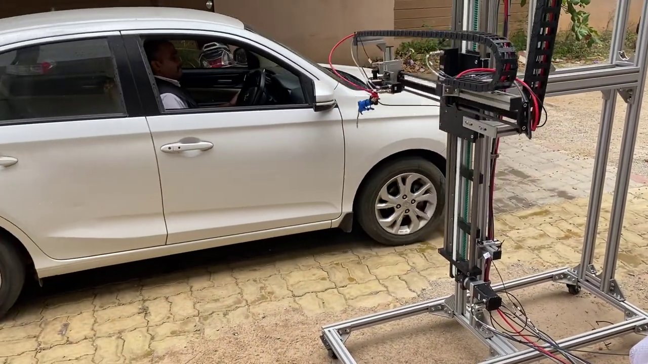 Automated painting in the automotive industry