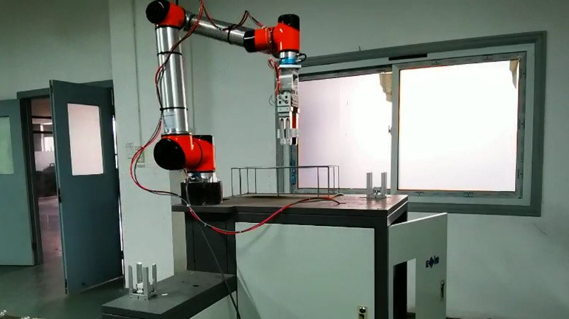 TB6-R10协作机器人分拣上下料抓取应用——泰科智能机器人