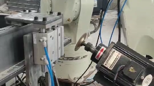 浮动力控打磨设备机器人末端打磨工具焊缝打磨去毛刺