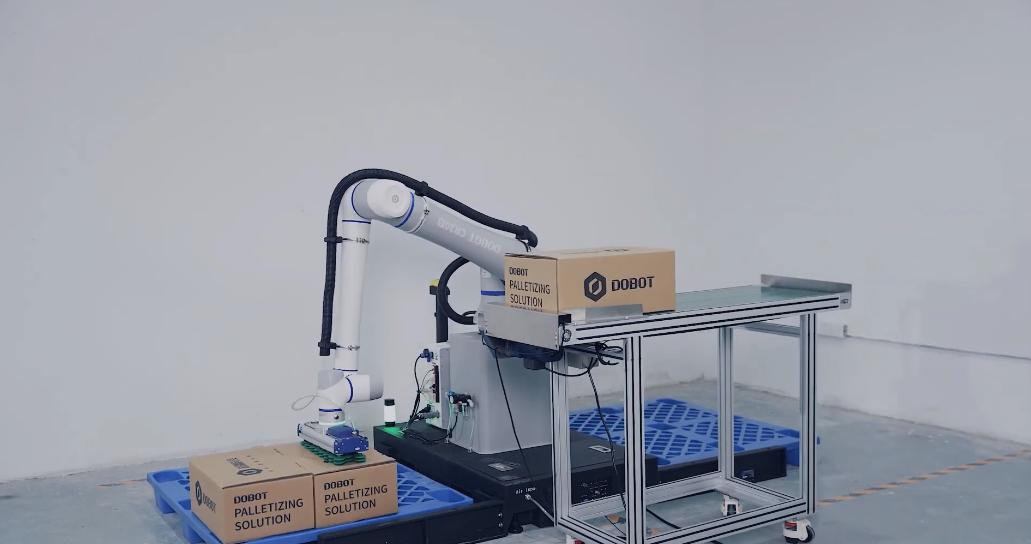 Efficient Palletizing with DOBOT CR20A