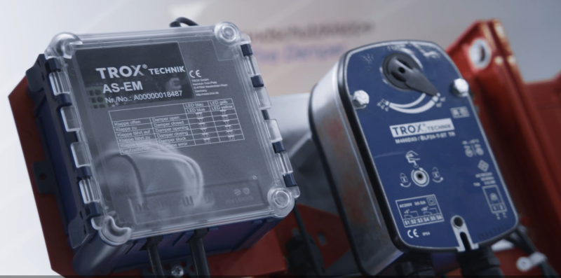 【易福门ifm】TROX中央空调生产使用ifm的变送器、asi、控制器
