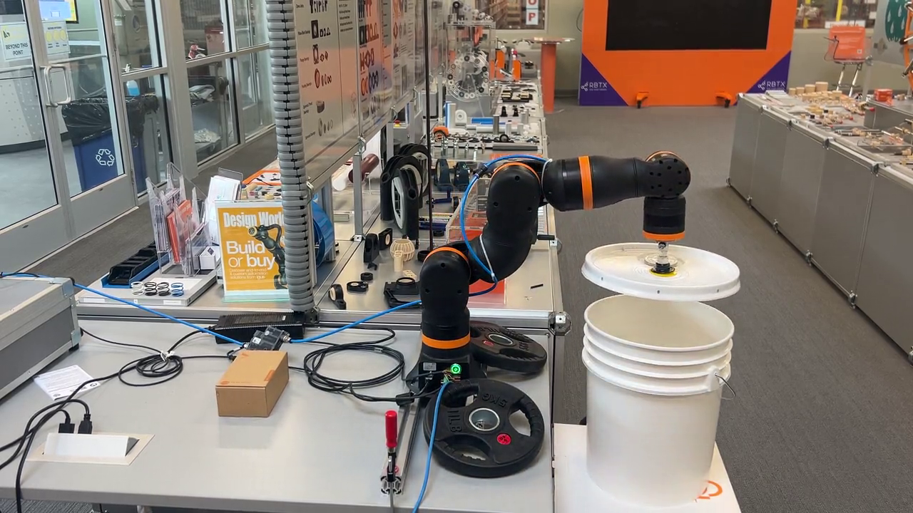 Lid handling for the food industry