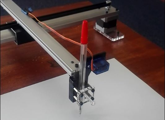 基于drylin N导轨构建而成的Paintbot